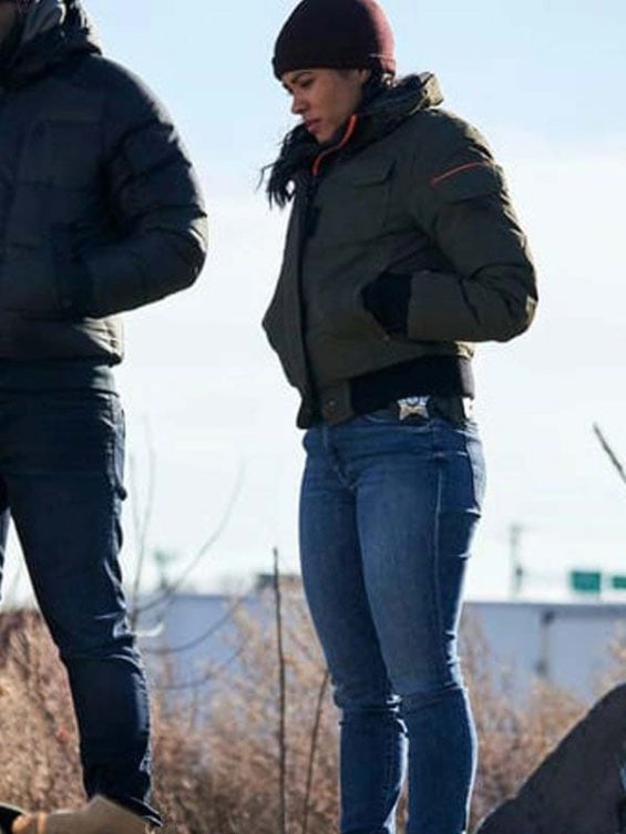 Chicago PD Vanessa Rojas S07 Bomber Jacket