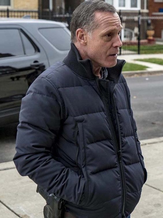 Jason Beghe Chicago P.D. Black Jacket