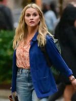 Your Place Or Mine Debbie Blue Jacket