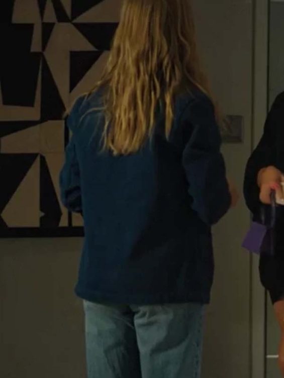 Your Place Or Mine Debbie Blue Jacket