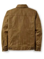 The back view of the Joel Miller Jacket showing the sturdy construction.