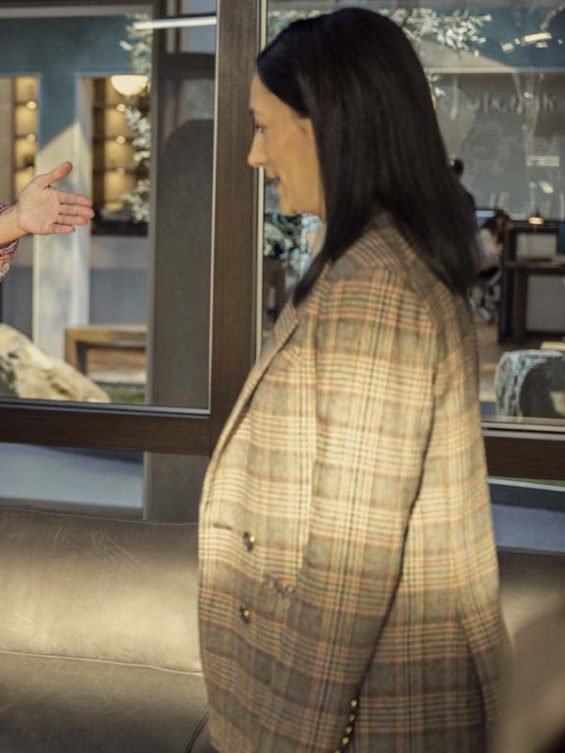 Unstable 2023 Sian Clifford Plaid Blazer