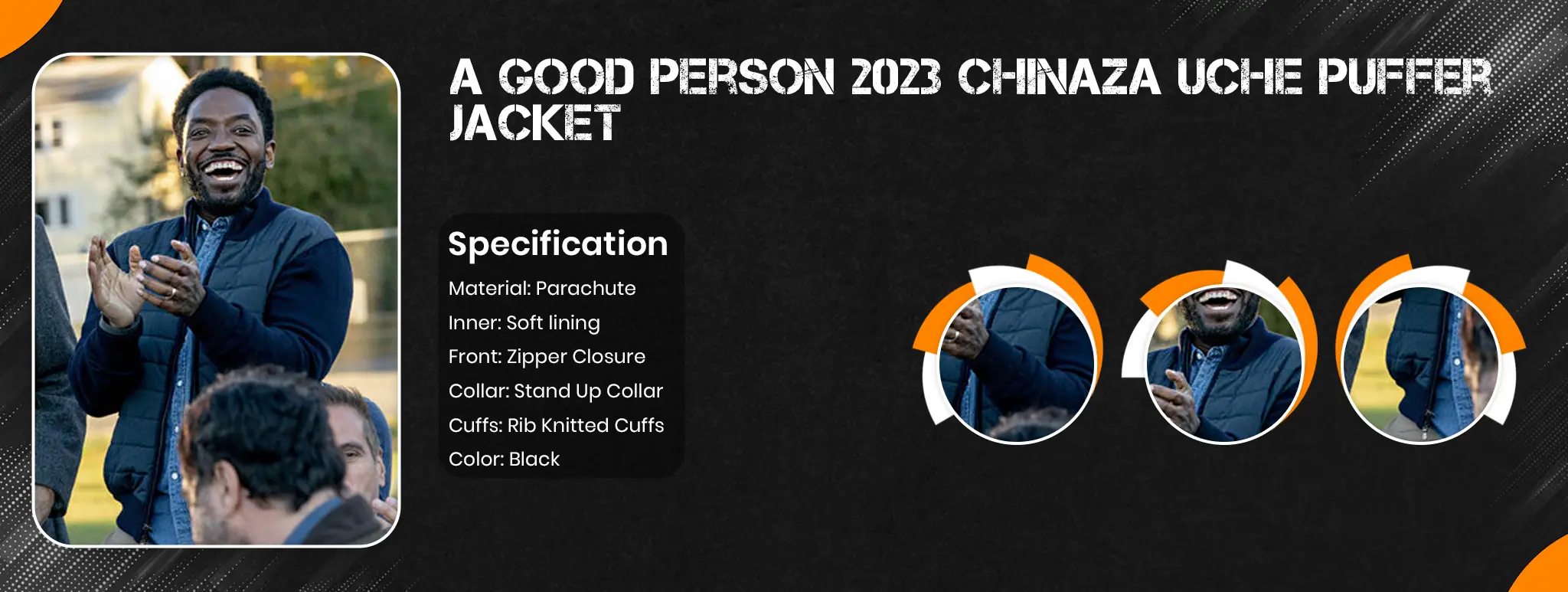 A Good Person 2023 Chinaza Uche Puffer Jacket
