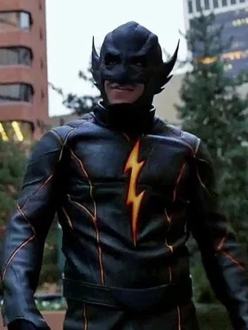 Black Racer The Flash Leather Jacket