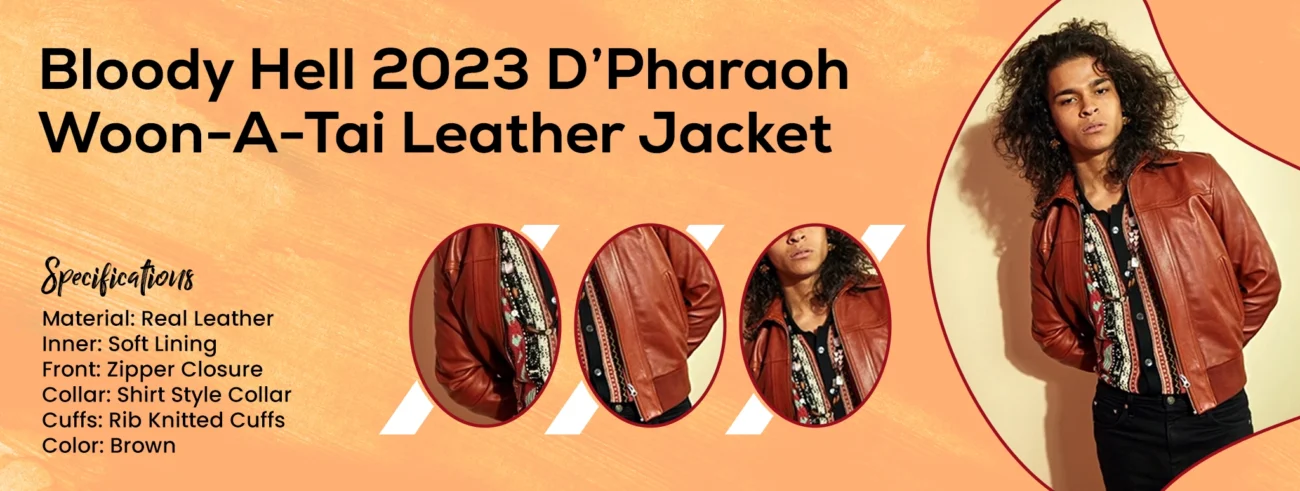 Bloody Hell 2023 D’Pharaoh Woon-A-Tai Leather Jacket