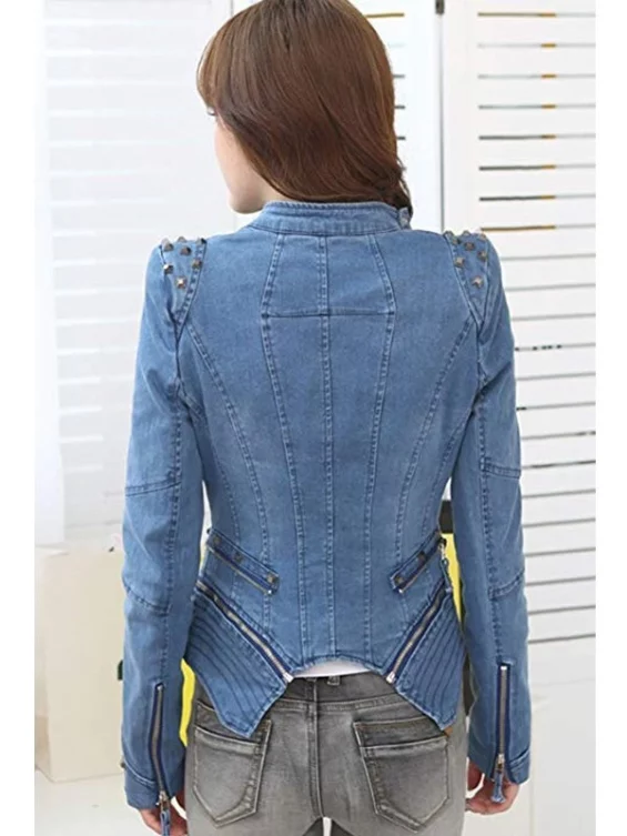 The Flash S04 Killer Frost Denim Jacket