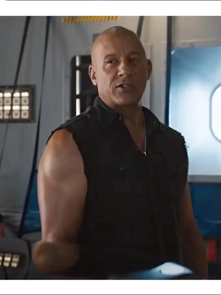 Fast X 2023 Vin Diesel Black Vest - Buy Now - TvJackets - Sale