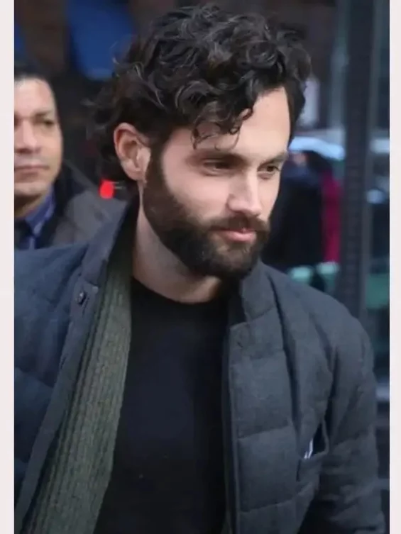 You S04 Penn Badgley Puffer Jacket