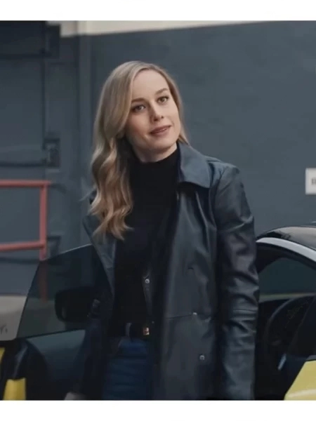 Fast X 2023 Brie Larson Leather Coat