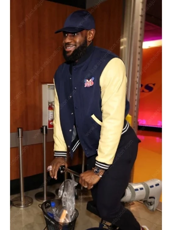 NBA 2023 LeBron James Varsity Jacket