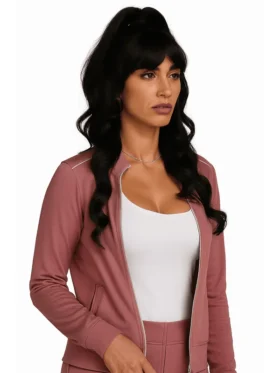 Poker Face Pink Jacket
