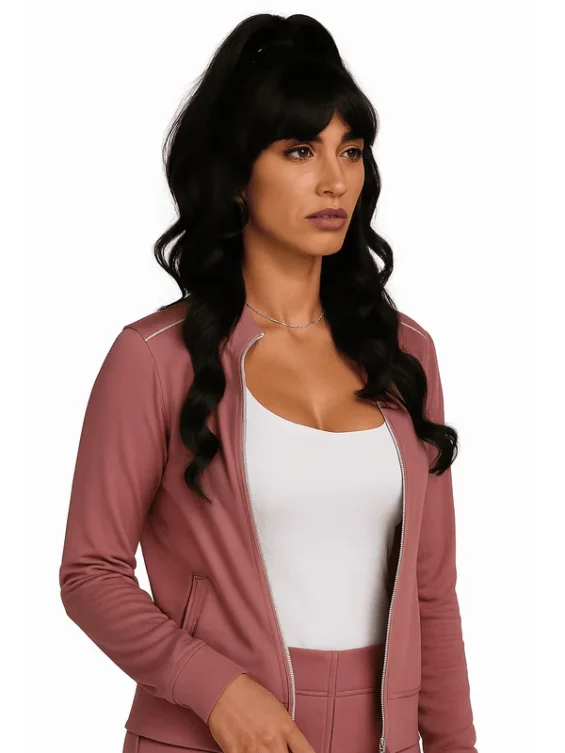 Poker Face Pink Jacket