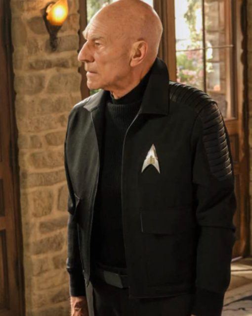 Star Trek: Picard Jean-luc Picard Black Jacket