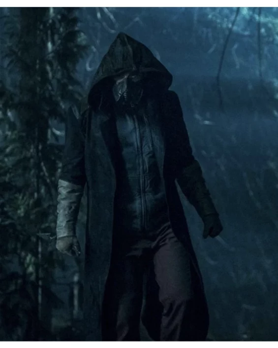 The Flash S05 Cicada Black Hooded Coat