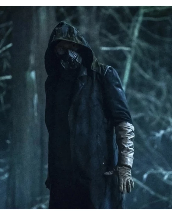 The Flash S05 Cicada Black Hooded Coat