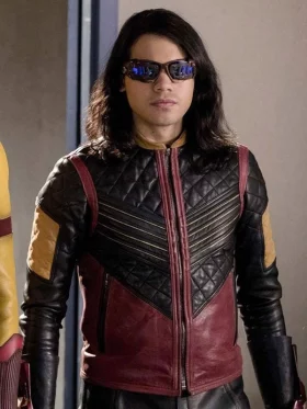 The Flash Cisco Ramon Vibe Leather Jacket