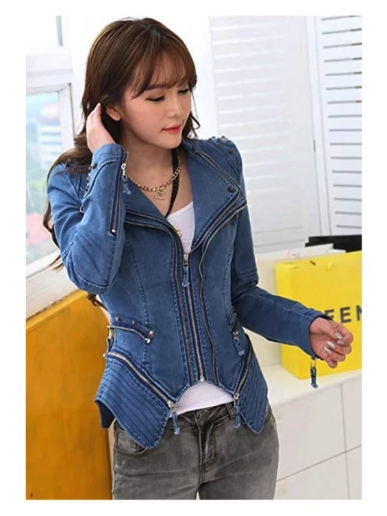 The Flash S04 Killer Frost Denim Jacket