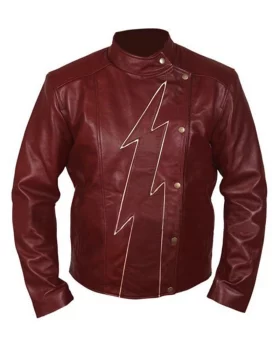 Jay Garrick The Flash Brown Leather Jacket