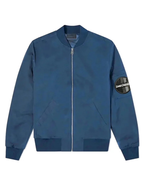 Chris Pratt The Terminal List 2022 James Reece Blue Bomber Jacket
