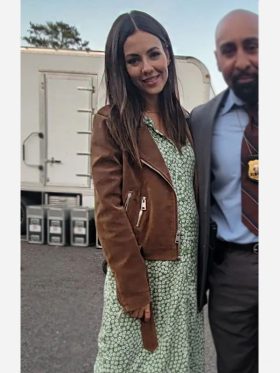 The Tutor 2023 Victoria Justice Jacket