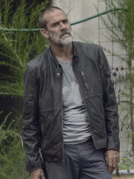 The Walking Dead S09 Negan Leather Jacket