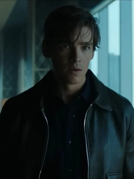 Titans S04 Dick Grayson Black Leather Jacket