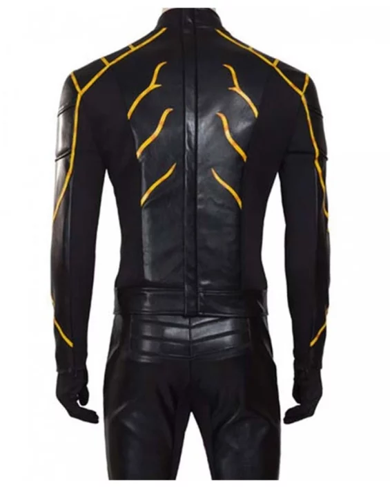 Black Racer The Flash Leather Jacket