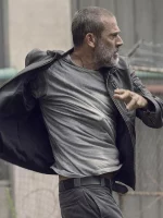 The Walking Dead S09 Negan Leather Jacket