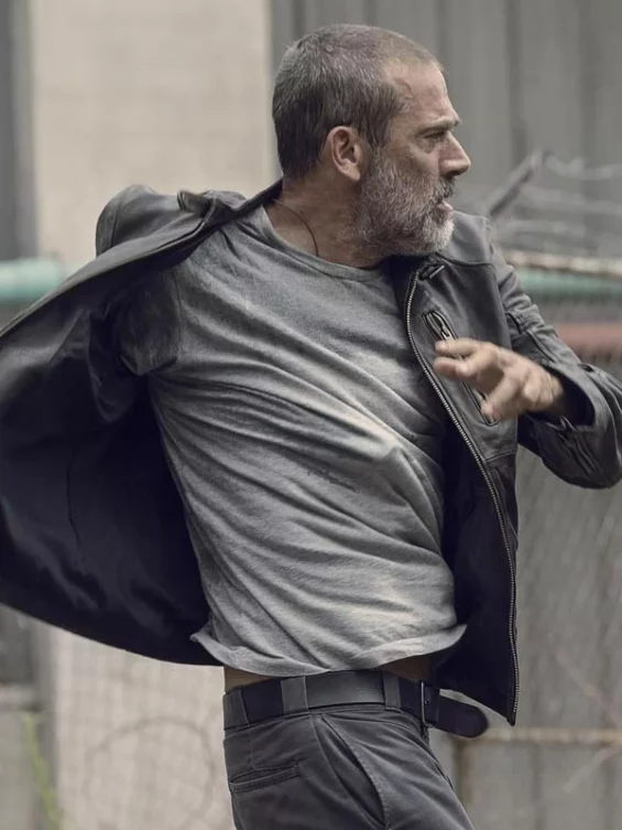 The Walking Dead S09 Negan Leather Jacket