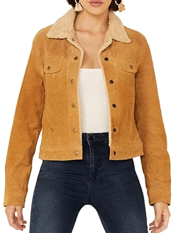 Roswell New Mexico S04 Rosa Ortecho Suede Jacket