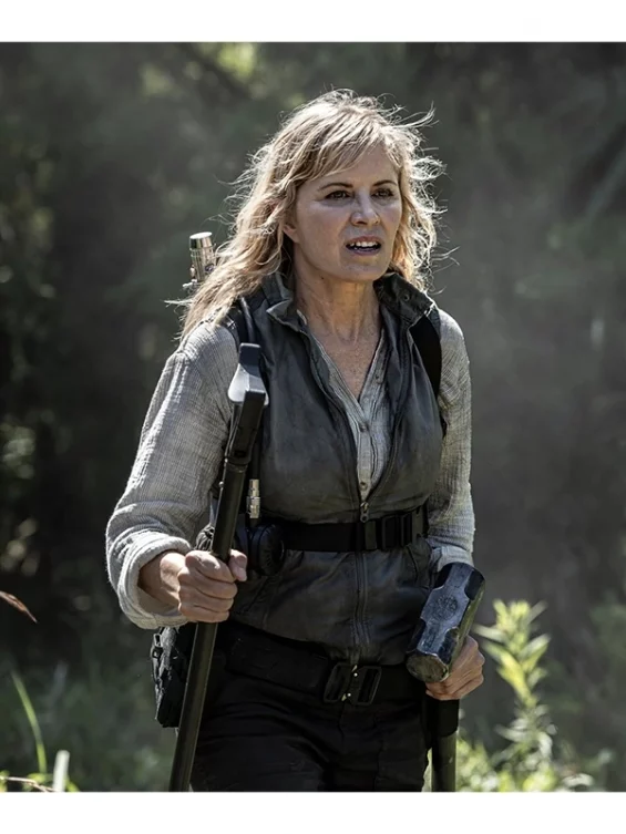 Fear the Walking Dead S08 Madison Clark Leather Vest