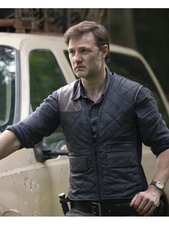 The Walking Dead Governor Quilted Vest
