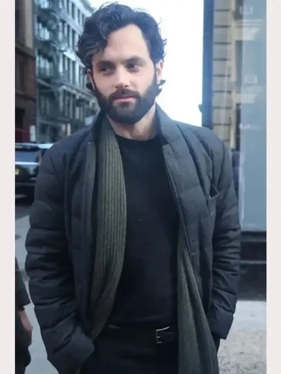 You S04 Penn Badgley Puffer Jacket