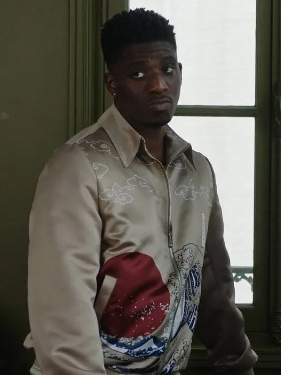 Emily In Paris S03 Julien Pastel Printed Jacket
