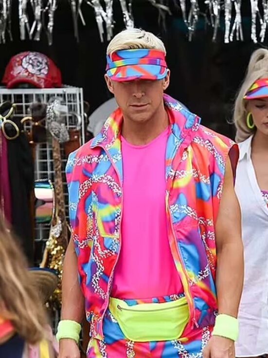 Ryan Gosling Multi Color Barbie Vest