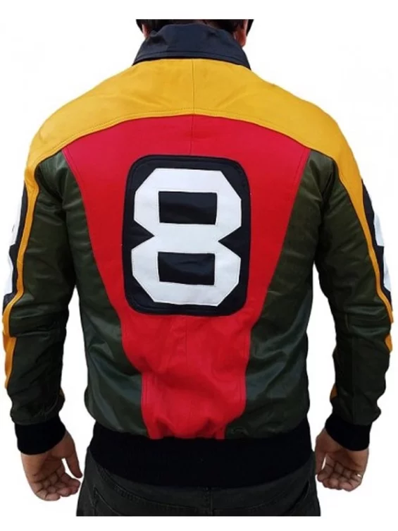 Seinfeld David Puddy 8 Ball Bomber Jacket