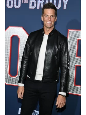 80 for Brady Tom Brady Leather Jacket