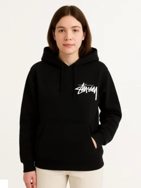 Basic Stussy Pullover Hoodie