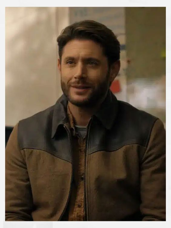 Big Sky S03 Jensen Ackles Brown Leather Jacket