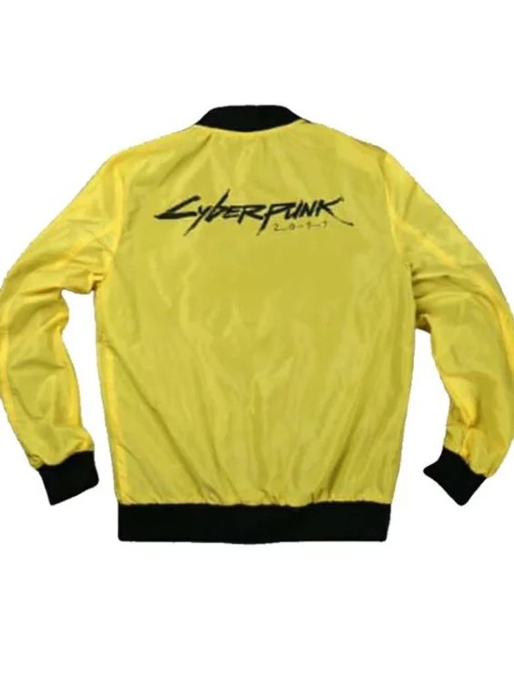 Cyberpunk 2077 Bomber Yellow Jacket