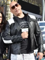 Dominic  Saga Vin Diesel Black Leather Jacket