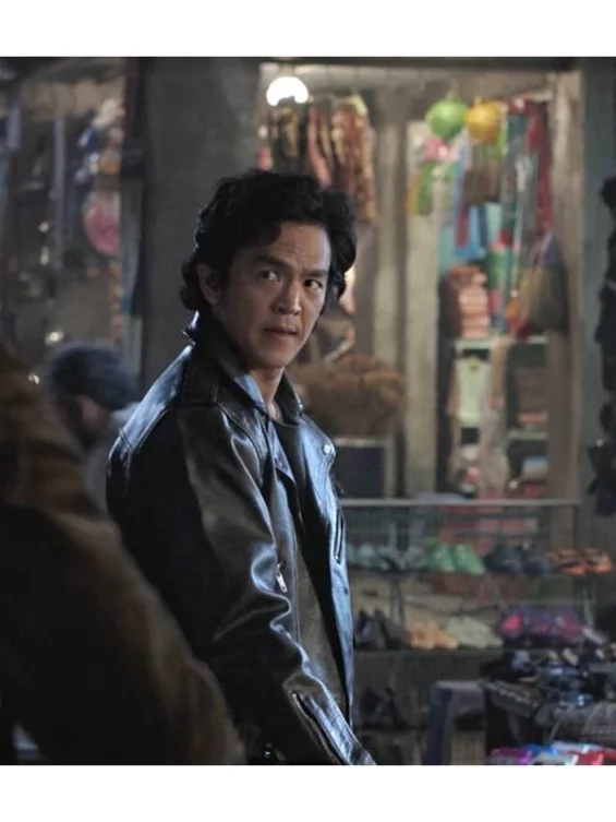 Ghosted 2023 John Cho Leather Jacket
