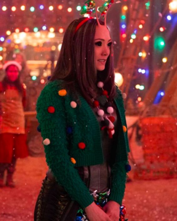 The Guardians of the Galaxy Holiday Special Mantis Sweater