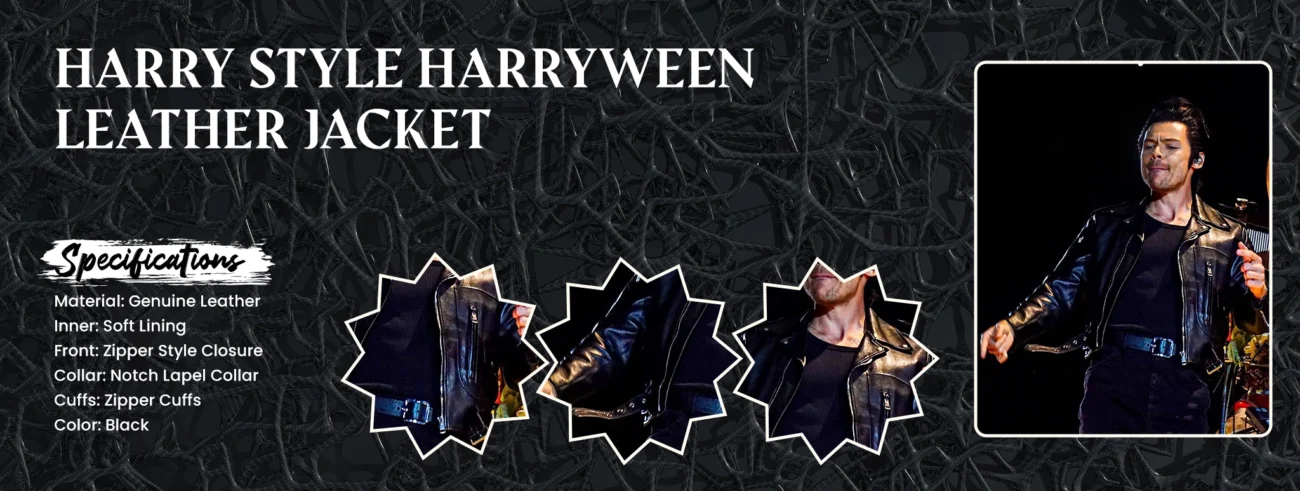 Harry Style Harryween Leather Jacket