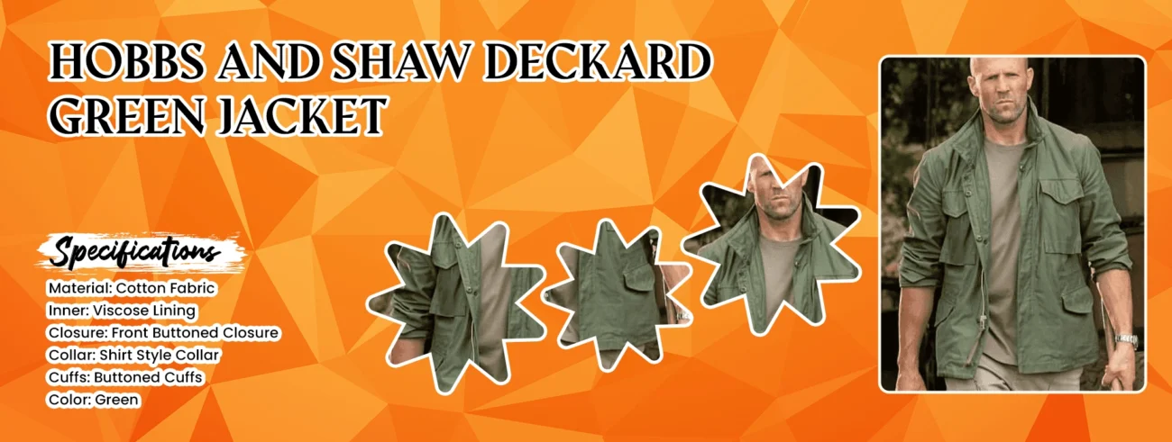 Hobbs And Shaw Deckard Green Jacket