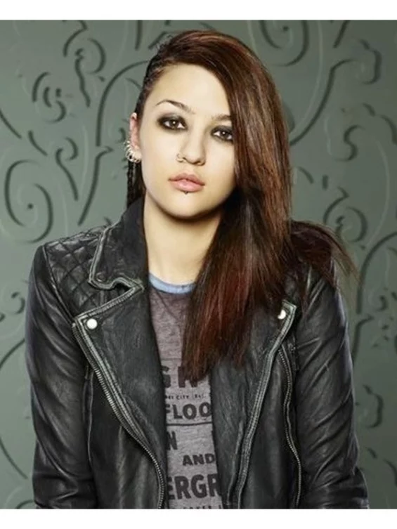 Katie Findlay How to Get Away With Murder Biker Leather Jacket