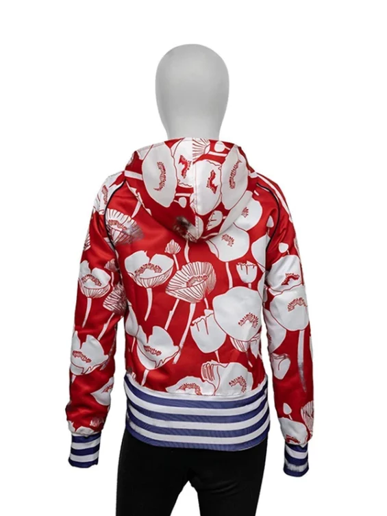 I Love America Lisa Floral Printed Jacket