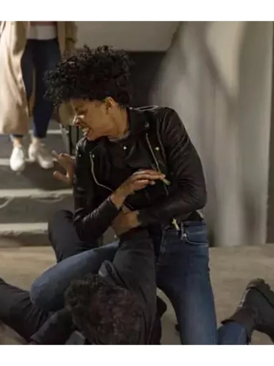 Double Life 2023 Jo Creuzot Black Leather Jacket