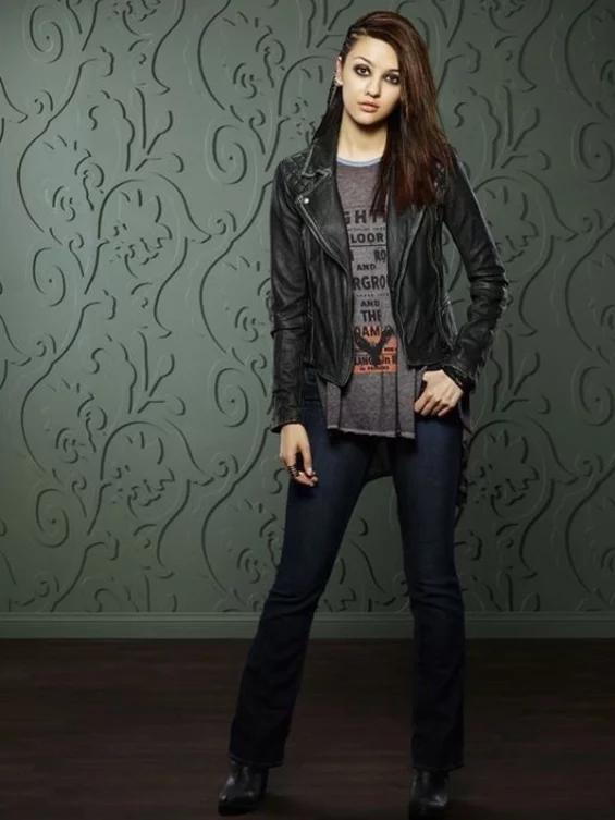 Katie Findlay How to Get Away With Murder Biker Leather Jacket