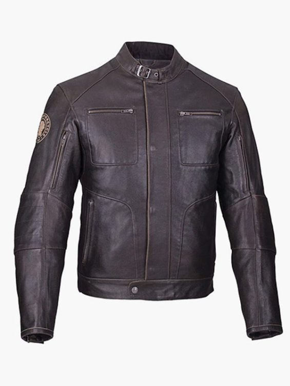 Men’s Leather Biker Rocker Jacket